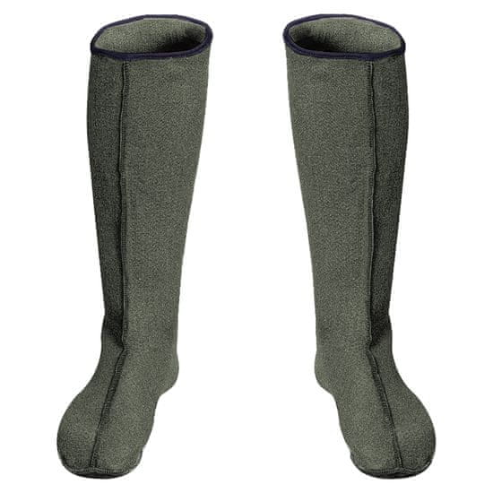 3Kamido Zateplení do holinek, brodiče, brodící kalhoty, brodící cizmy, pro lovce a rybáře, zelené / olivové, outdoorové teplé ponožky, k dispozici ve velikostech 36 - 50 EU