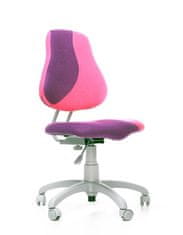 Alba Dětská rostoucí židle FUXO S-line Růžová/fialová