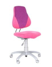Alba Dětská rostoucí židle FUXO V-line Růžová