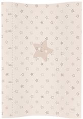 Ceba Baby Podložka přebalovací 2-hranná měkká COSY (50x70) Hvězdy béžová