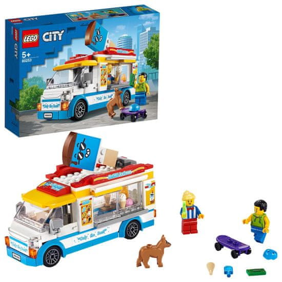 LEGO City Great Vehicles 60253 Zmrzlinářské auto