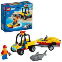 LEGO City Great Vehicles 60286 Záchranná plážová čtyřkolka