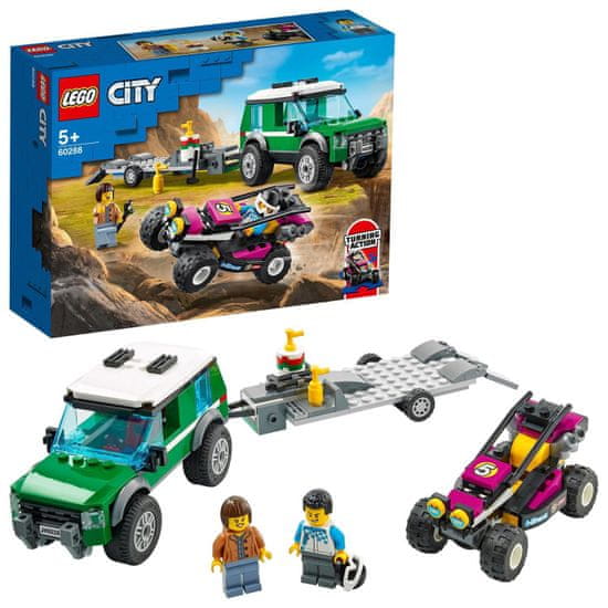 LEGO City Great Vehicles 60288 Transport závodní buginy