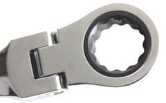 MAR-POL Klíče očkoploché, ráčnové s kloubem 7ks 8-19mm M58609