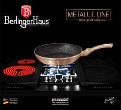 Berlingerhaus Sada nádobí s mramorovým povrchem 11 ks Rosegold Metallic Line