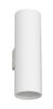 Nova Luce Interiérové nástěnné světlo Nosa - 2 x 10 W, GU10, 56 x 180 mm, bílá NV 9450881