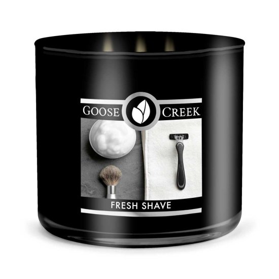 Goose Creek vonná svíčka Fresh Shave (Čerstvé oholení) 411g