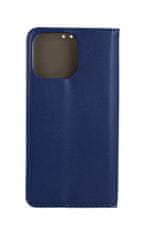 TopQ Pouzdro iPhone 13 Smart Magnetic knížkové modré 64552