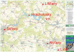 Geodézie On Line Plzeňsko 1 : 25 000, turistická mapa