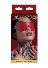 taboom TABOOM Bondage In Luxury Avantgarde Blindfold (Red)