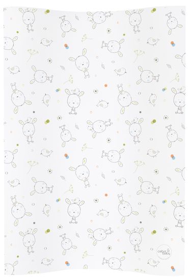 Ceba Baby Podložka přebalovací 2-hranná měkká COSY (50x70) Dream puntíky bílá