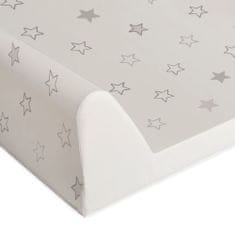 Ceba Baby Podložka přebalovací 2-hranná s pevnou deskou (50x70) Comfort Hvězdy béžová