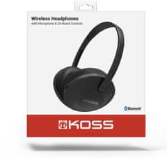 KOSS KPH/7 Wireless, černá