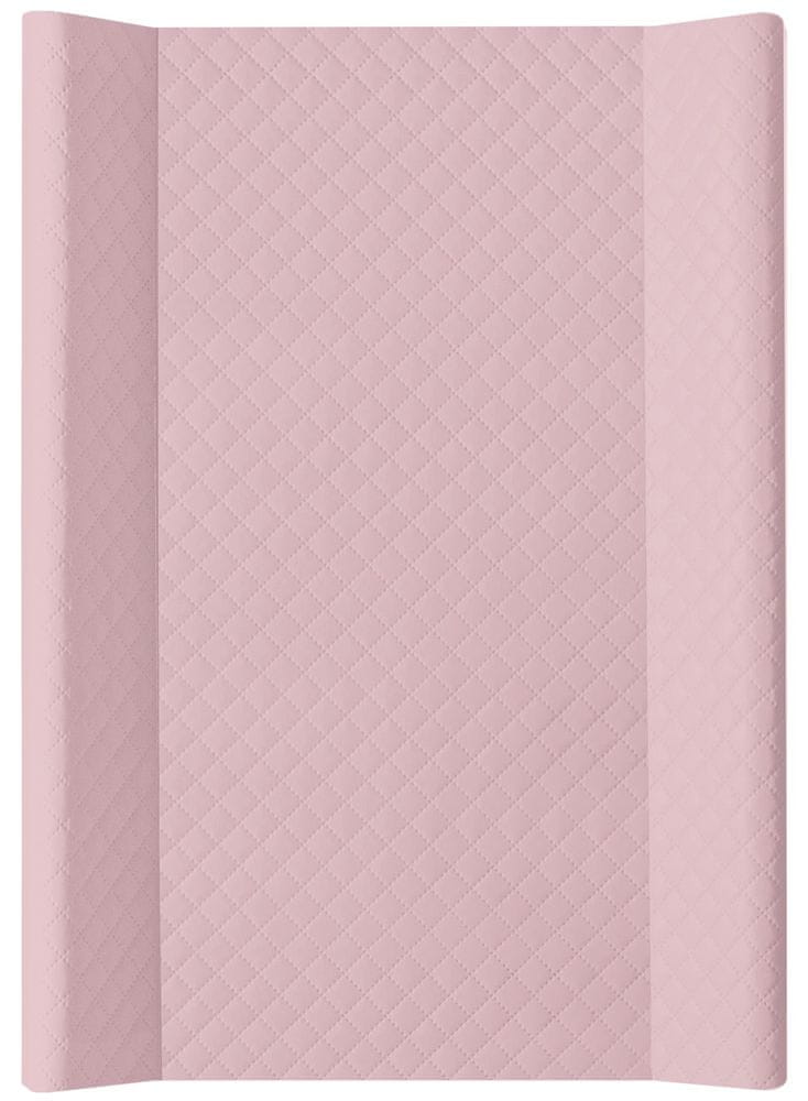 Ceba Baby Podložka přebalovací 2-hranná s pevnou deskou (50x70) Comfort Caro Pink