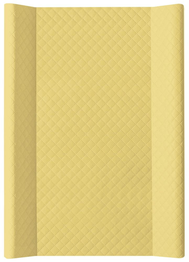 Ceba Baby Podložka přebalovací 2-hranná s pevnou deskou (50x70) Comfort Caro Mustard