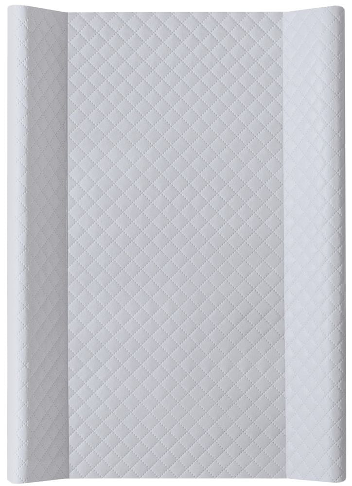 Levně Ceba Baby Podložka přebalovací 2-hranná s pevnou deskou (50x70) Comfort Caro Grey