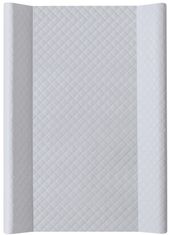 Ceba Baby Podložka přebalovací 2-hranná s pevnou deskou (50x70) Comfort Caro Grey - rozbaleno