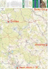 Geodézie On Line Žďárské vrchy 1 : 25 000, turistická mapa