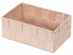 Compactor Úložný organizér do zásuvky TEX - košík M, 18 x 12 x 7 cm, růžový - rozbaleno