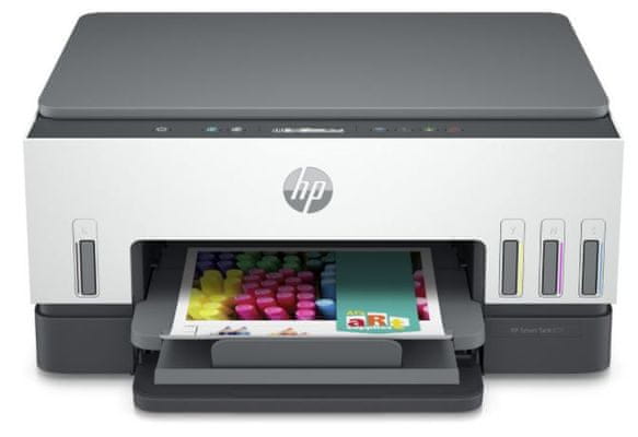 Tiskárna HP Smart Tank 670 černobílá barevná laserová multifunkční vhodná především do kanceláře home office