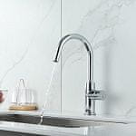 LEMARK Kuchyňský faucet, s připojením k filtru pitné vody, chrom, LM3073C "COMFORT" (záruka 10roky )