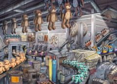 Ravensburger Puzzle Exit Puzzle: V továrně na hračky 368 dílků