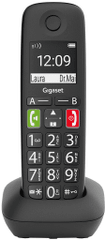 Gigaset E290HX, bezdrátový, přídavné sluchátko, černá