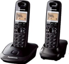 DECT KX-TG2512FXT, titan černá