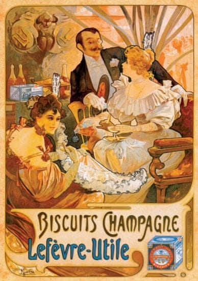 Puzzle Plakát Biscuits Champagne