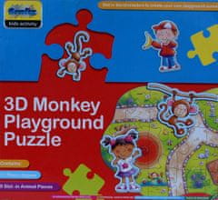 Puzzle Opičí hřiště - 3D PUZZLE