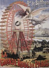 Puzzle Plakát Velké kolo v Paříži