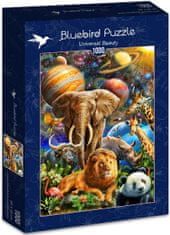 Blue Bird Puzzle Zvířata ve vesmíru