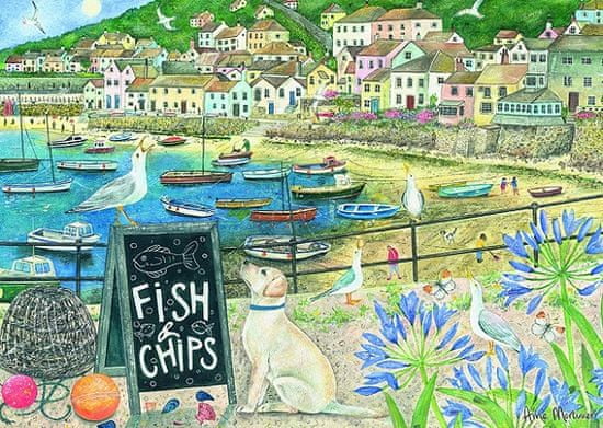 Puzzle Fish and chips