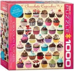 EuroGraphics Puzzle Čokoládové cupcakes