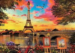 Educa Puzzle Západ slunce v Paříži
