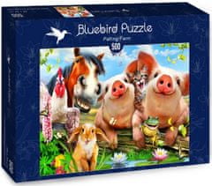 Blue Bird Puzzle Zvířátka