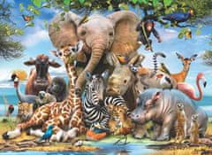 AnaTolian Puzzle Veselá africká zvířátka