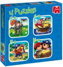 Jumbo Puzzle Chlapecké dobrodružství - DĚTSKÉ PUZZLE