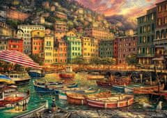 AnaTolian Puzzle Přístav v Cinque Terre