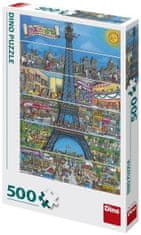 Dino Puzzle Eiffelova věž