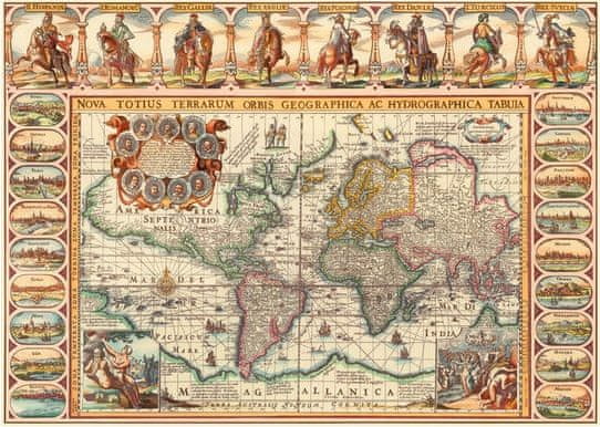 Dino Puzzle Historická mapa světa