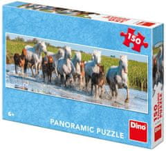 Dino Puzzle Stádo koní - DĚTSKÉ PUZZLE