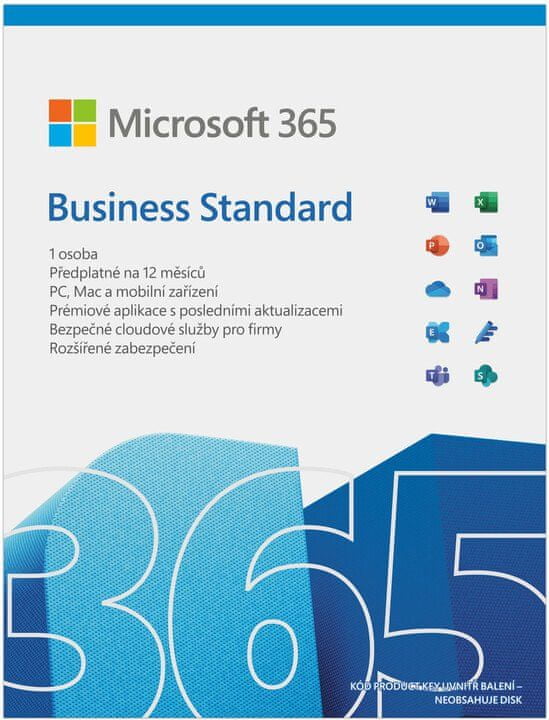 Levně Microsoft 365 Business Standard (KLQ-00211) - elektronická licence