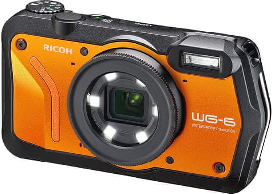 Ricoh WG-6, oranžová (03852)