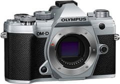 Olympus E-M5 Mark III tělo, stříbrná (V207090SE000)