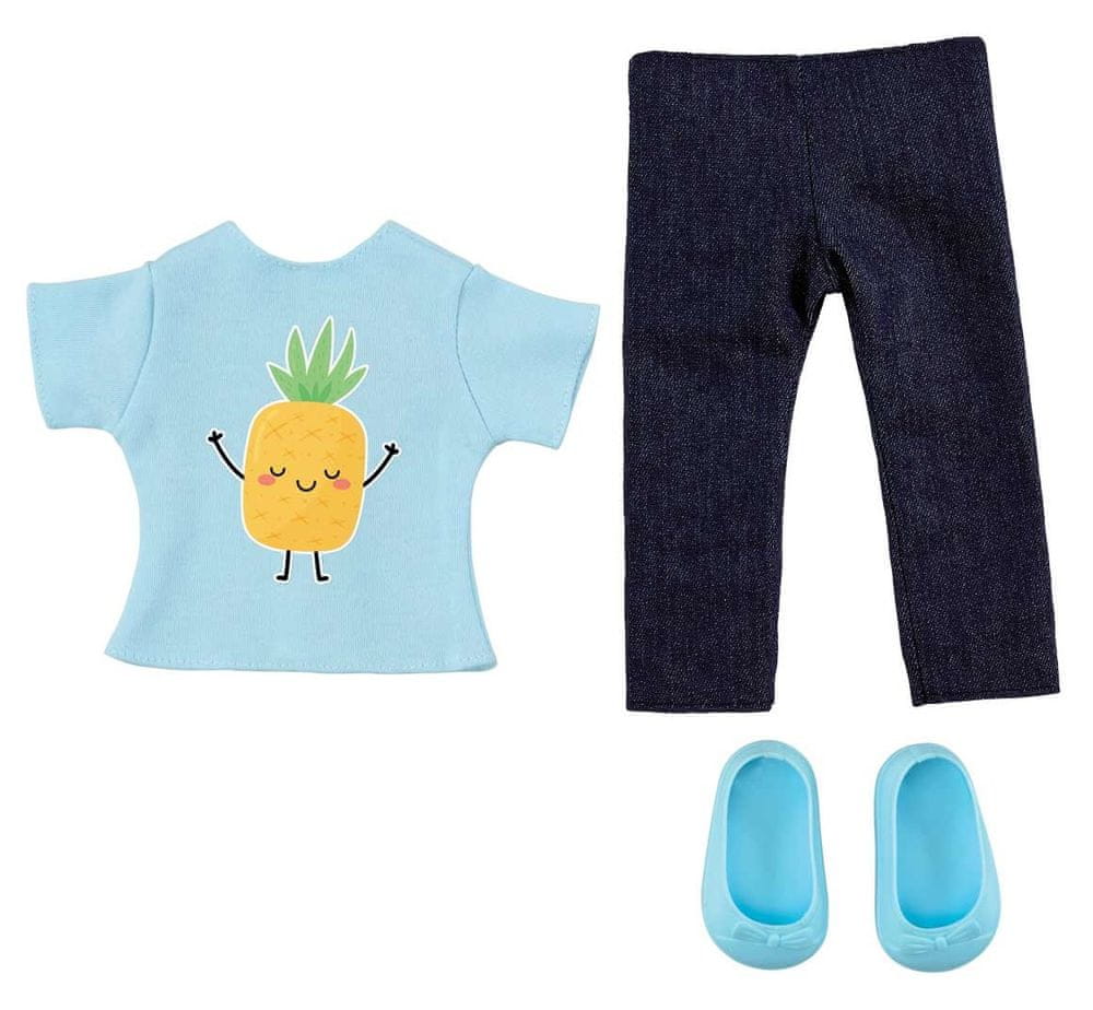 Addo Obleček - Tropické tričko a džíny - ananas