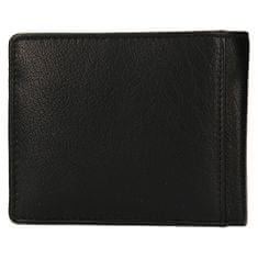 Lagen Pánská kožená peněženka Black PW-521-1