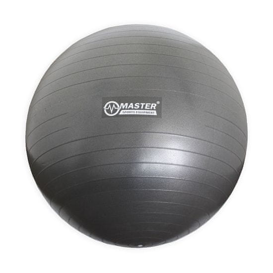 Master gymnastický míč Super Ball průměr 65 cm - šedý