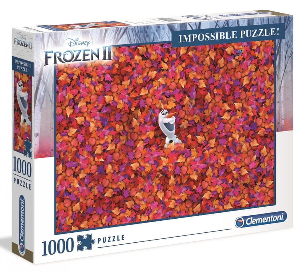 Clementoni Puzzle Impossible Frozen 2, 1000 dílků
