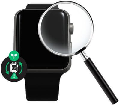 Chytré hodinky Apple Watch Series 3 OLED displej Ion-X tvrdené sklo kvalitný displej monitorovanie tepu srdca hudobný prehrávač volanie notifikácia NFC platby Apple Pay App Store repasované obnovené originálne Apple súčiastky Renewd refurbished smartwatch